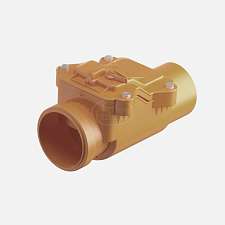 Обратный клапан НПВХ 110 для наружной канализации - фото